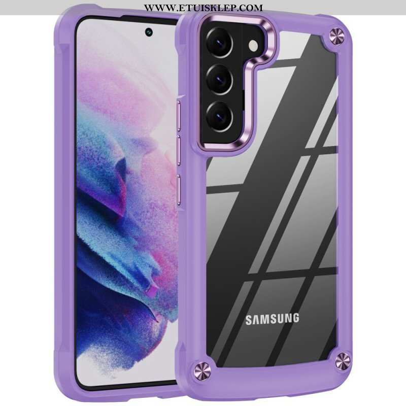 Etui do Samsung Galaxy S23 5G Hybryda Ze Stopem Aluminium